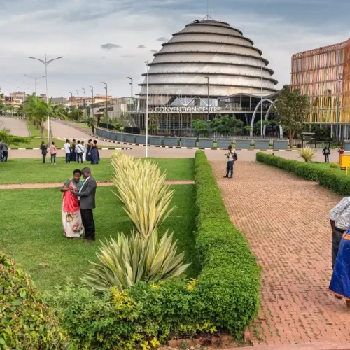 Kigali City in Rwanda