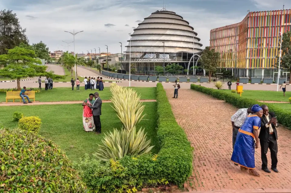 Kigali City in Rwanda