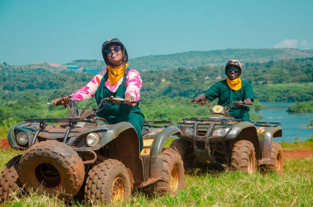 quad biking in Jinja