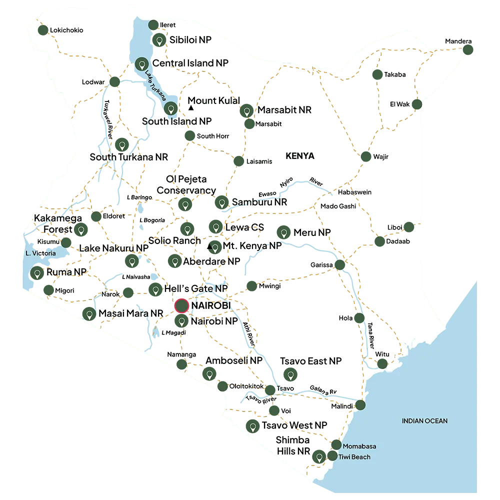 Kenya Map