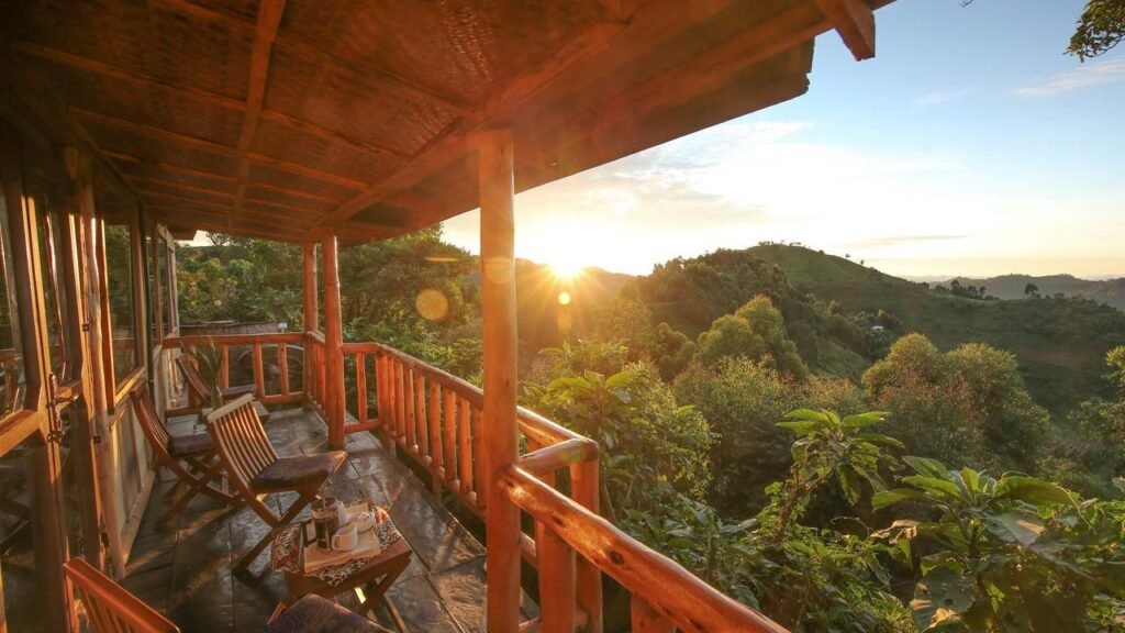 Turaco Treetops Lodge in Kibale National Park