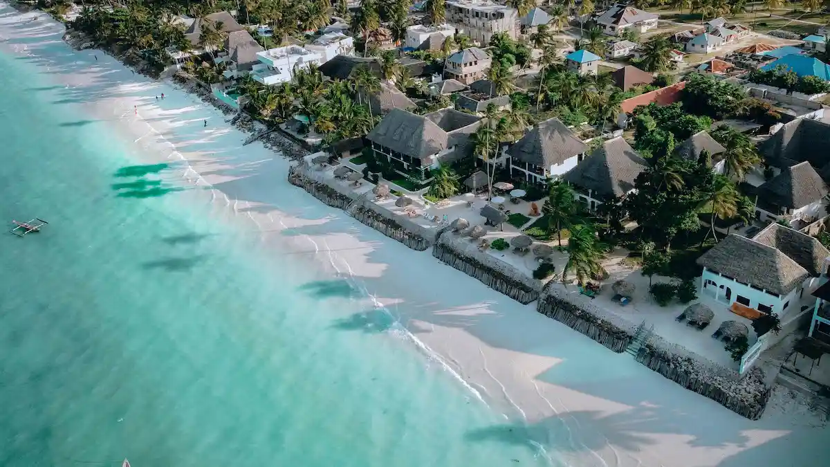 Blue Oyster Hotel in Zanzibar