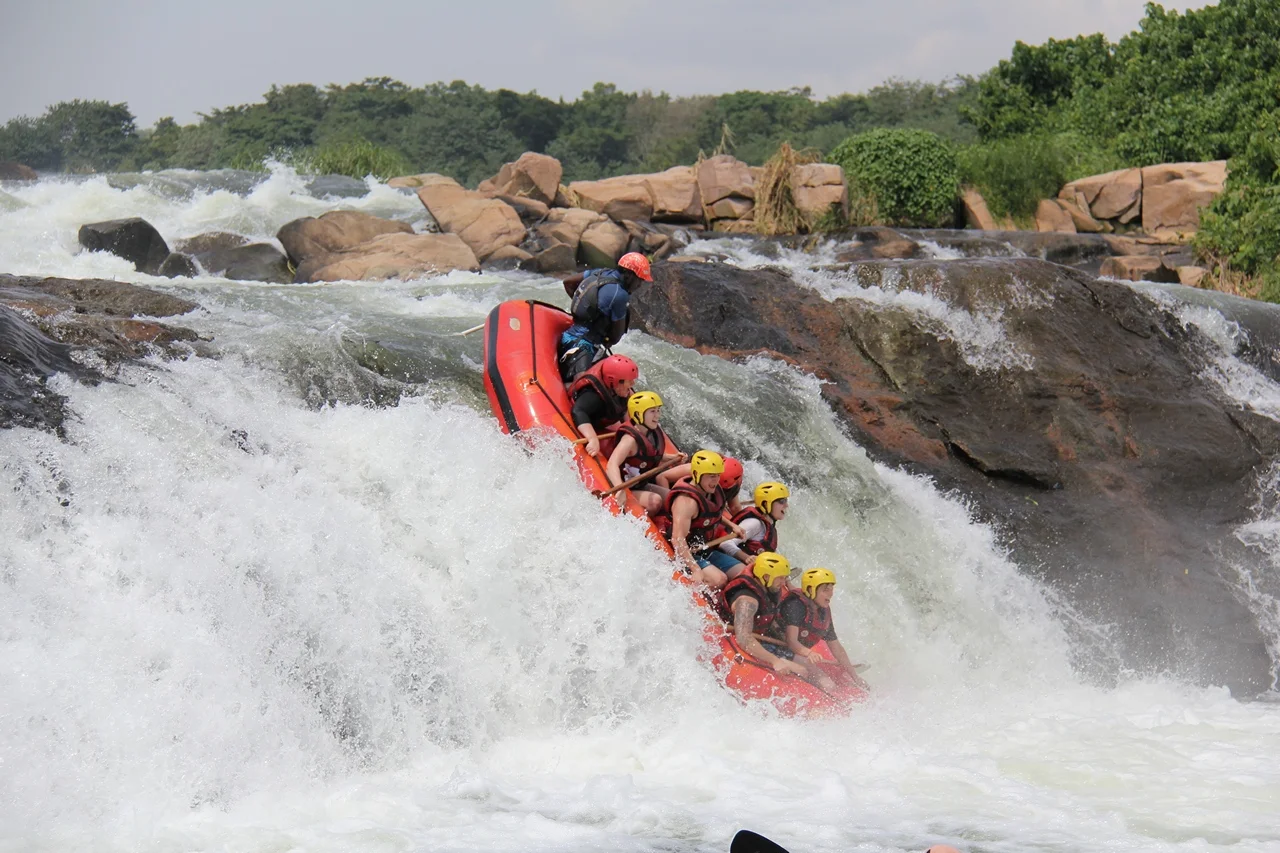 Rafting on the Nile River In Jinja