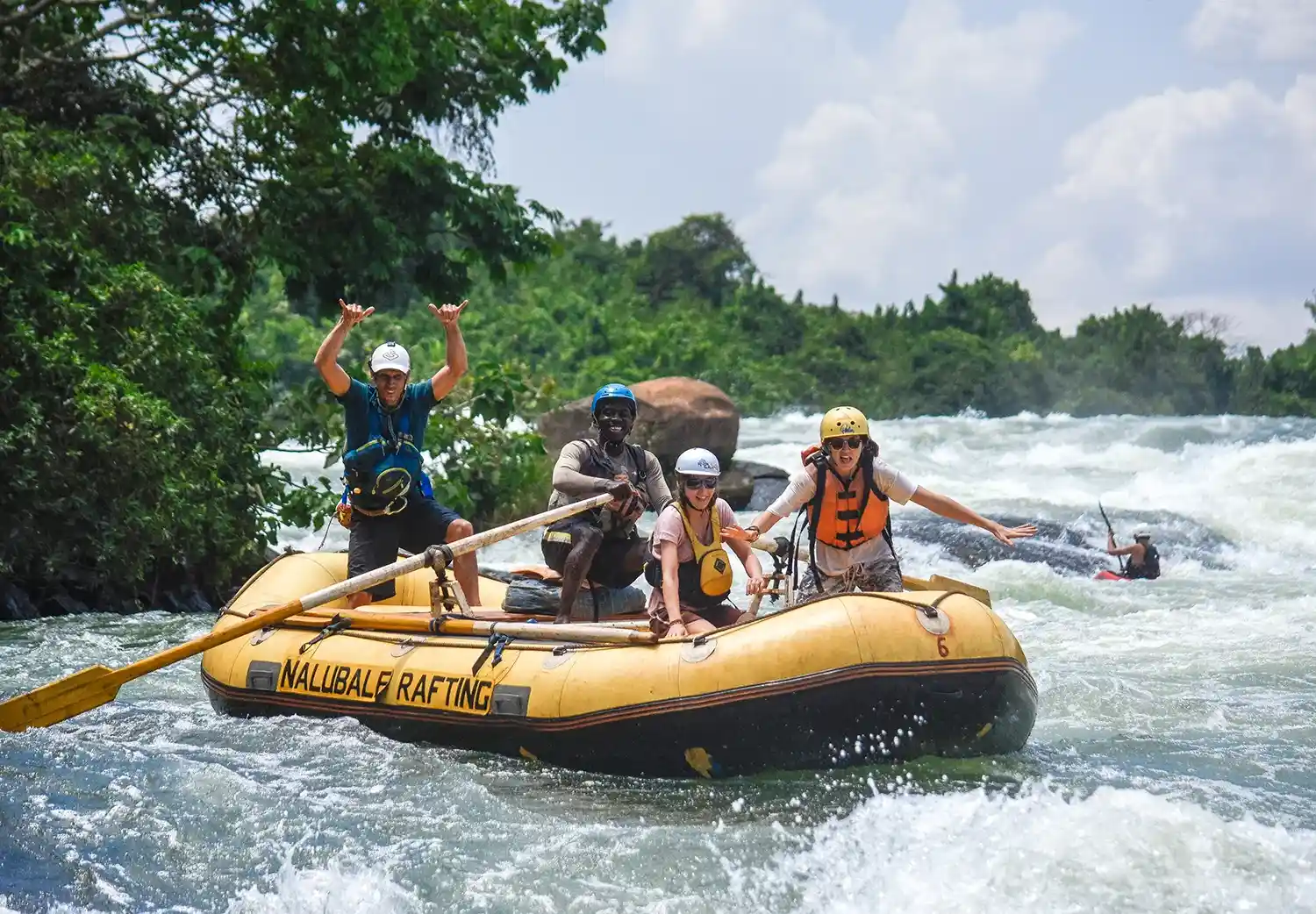 Uganda Rafting